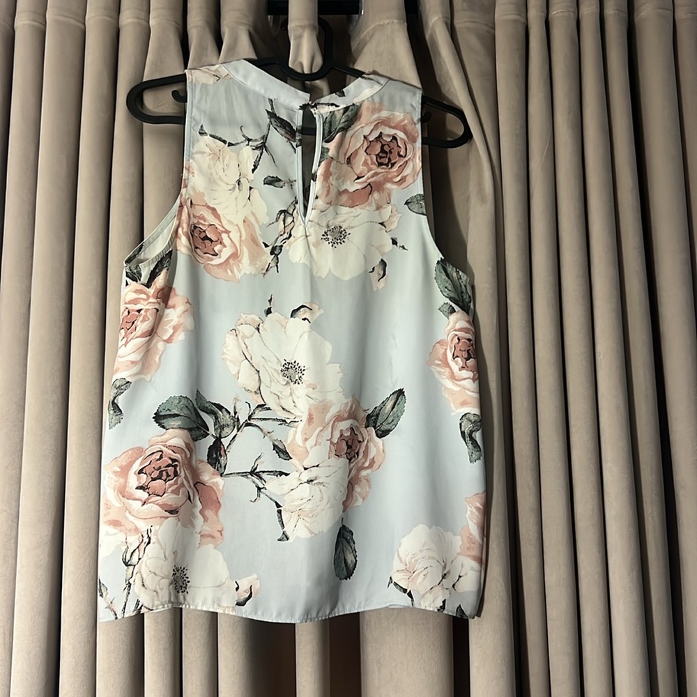 Dynamite Ruffled Sleeveless Top - Picture 2 of 9